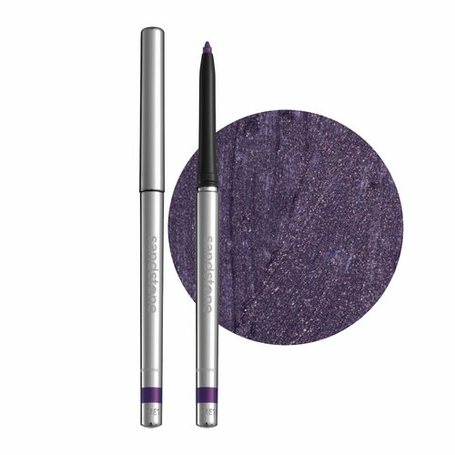 Sandstone Scandinavia Hypoallergenic Waterproof Eyeliner (Purple Space) - Fragrance Free Metallic Purple Eye liner - Vegan and Cruelty Free Eye Pencil - Eyeliner Pencil for Sensitive Eyes