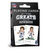 MasterPieces Family Games - Dallas Cowboys All-Time Greats Playing Cards - Officially Licensed Playing Card Deck for Adults, Kids, and Family