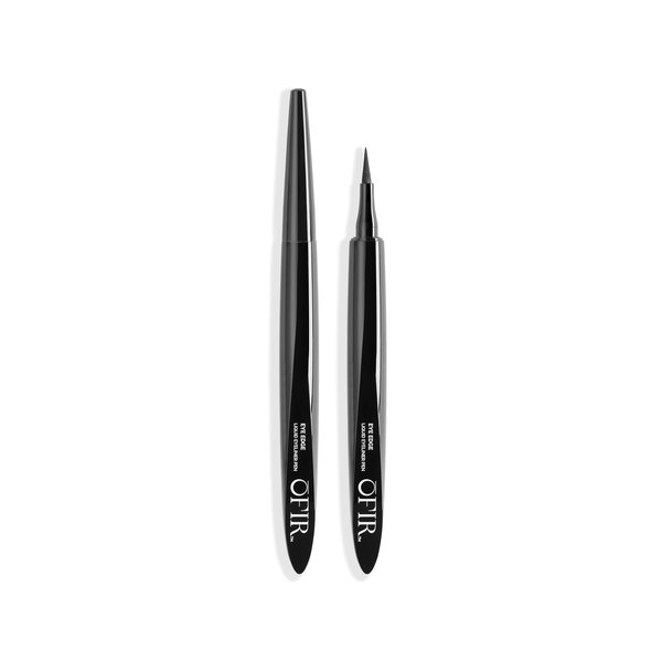 OFIR Eye Edge Liquid Eyeliner Pen | Waterproof Ultra Matte Formula, Soft Tip for Precise Application | Smudge Proof Eyeliner with Easy Flow Design | Onyx - Black | 0.04 Fl Oz
