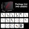 BRICKSHINING LED Lighting Compatible with Lego Dungeons & Dragons: Red Dragon's Tale 21348, Light Kit Compatible with Lego 21348, Giving Light to Model, NOT Included The Model Set(RC Model)