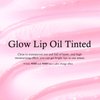 KYDA Hydrating Lip Glow Oil, Color Changing Tint, Moisturizing Lip Oil, Glossy Transparent Plumping Lip Gloss, Tinted Lip Oil for Lip Care and Dry Lips-Pearl Shimmer