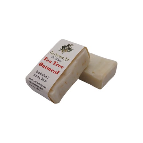 Ancient Art Soap 3.25oz Handcrafted Olive Oil Soap Bar Tea Tree Oatmeal