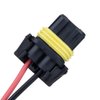 BlyilyB 4-Pack 9005 9006 HB3 HB4 Female Adapter Wiring Harness Sockets Wire Connector for Headlights Fog Lights