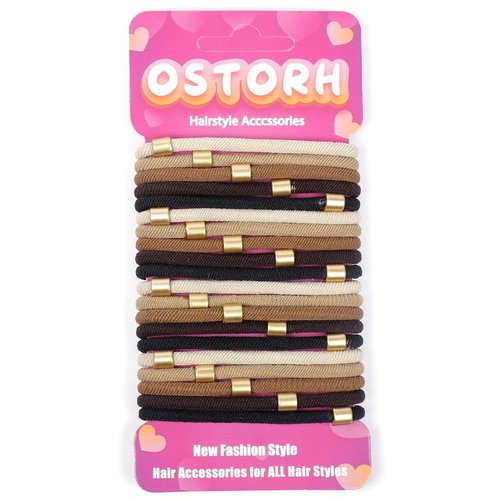 Hair Ties-Elastic Band -Thick Hair tie-Black hair ties -Non-slip hair ties-Hair accessories-cute hair ties-Hair elastics-Velvet hair ties-Silicone hair ties