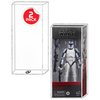 EVORETRO Action Figure Display Case Protector Compatible with Hasbro Star Wars 2020 Black Series Angled Box 6 inch Action Figure, 2 Pack, Anti-UV Thick Durable Clear Acrylic Box, Long Lasting Quality.