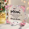 Winzwon Gifts for Mom Christmas Stocking Stuffers from Daughter and Son Acrylic Pieces 3.86×4.57 in Unique Mother Birthday Gifts Thanksgiving Gift