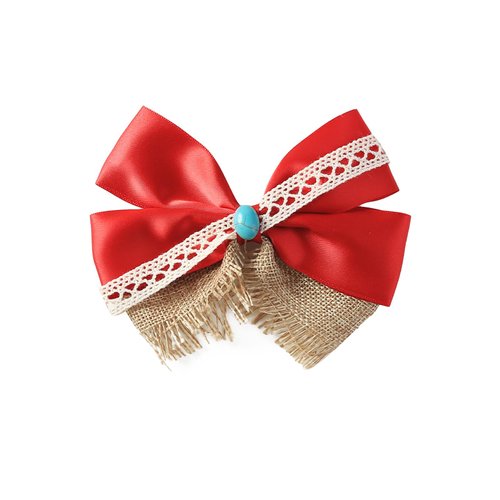 Princess Hair Bow Clips for Girls Women 5 Inch Role Play Halloween Costume Dress Up Accessories