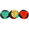 Dirtbag Classic Footbag Hacky Sack 3 Pack, Handmade, Pro-Grade Durability, Original Design, Machine Washable - Red/Blue/Green