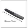 McKesson Plastic Hair Comb, Single Patient Use, Black, 7 in, 36 Count