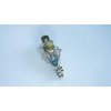 Generic Small blue and golden yellow stone metal alligator hair clip for fine thin hair (Clip Quantity: 1 Clip)