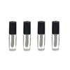 12 PCS 3ML Cute Black Cap Reusable Empty Lip Gloss Balm Tube Bottle DIY Container Vials