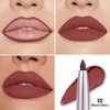 lip liner pencils, Modern Classic Lip Liner, Lip Liner Pigmented Vegan Matte, Lasting Finish Lip Liner, Luxurious Creamy Long Lasting Lip Liner, Prevents Feathering and Fading (02#Cherry Red, 1)