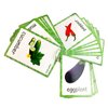 Set of Vegetables Flash Cards for Toddlers(20 pc) | Kids Learning Flashcard & Montessori Pocket Cards Toys | Perfect for Pre-K Decor Background Wall Stickers, Teacher/Autism Therapists Tools