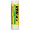 UHU 99655 Glue Stick, 1.41 oz, Pack of 6, Clear/ White
