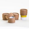 0.75 OZ / 22 mL Kraft Paperboard Lip Balm/Salve/Cosmetic/Lotion Jars x12