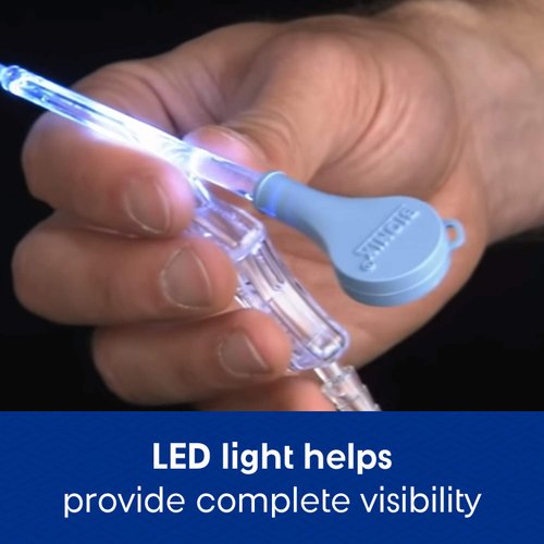 Bionix - 2200 Light Source for the Lighted Ear Curette System, Earwax Removal Kit Attachment, Increases Visibility, Aids in Wax Buildup Removal, Convenient, Ideal for Healthcare Providers (Single)