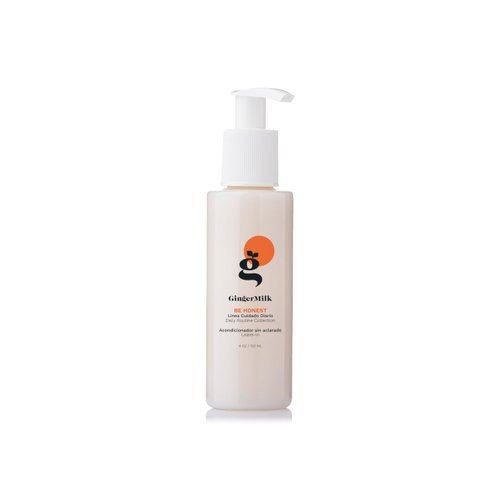 Ginger Milk Leave-in conditioner for all hair types. Enriched with botanical oils to boost shine and manageability. Controls frizz. | BE HONEST (4 fl oz.)