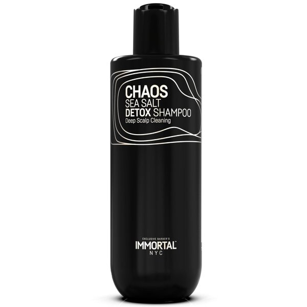 Immortal NYC CHAOS Sea Salt Detox Shampoo, Clarifying Shampoo For Build Up, Hair Care, Men's Shampoo (500 ml)
