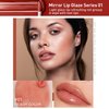 MAEPEOR Shiny Glossy Lipgloss Set 8PCS Non-Sticky Moisturizing Lip Gloss Long-lasting High Shine & Shimmer Liquid Lipstick for Girls and Women (Shiny Glossy, Set 01)