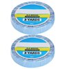 ZJchao Hair Extension Adhesive Tape, 2pcs 3 Yards Length 0.3in Width Front Wig Support Tapes Waterproof Double Sided Wig Tape for Hair Salon Wigs Toupees Extension Replacement Tape Hair Roll