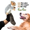 milunova PuprPals Dog Toy Puppet with Tough Padding for Safe Interactive Play, Protection to Stop Puppy Kitten Biting Hands; for Boredom-Busting Training and Exercise