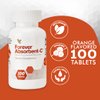 Forever Living - Forever Absorbent-C® - Advanced Vitamin C, Honey & Oat Bran for Immune Support, Healthy Skin - Delicious Orange Flavor - 100 Tablets