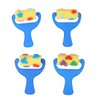 STOBOK Drawing Sponge Roller Brush Kids Paint Graffiti DIY Tool Sponge Brush,8 Pieces