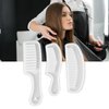 Silicone Hair Comb Set, 3pcs Hair Combs Translucent Silicone Resin Casting Wide Tooth Combs for DIY Hairdressing Styling Tools