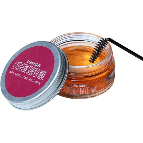 Luis Bien Eyebrow Wax Kit – Professional Eyebrow Soap Wax with Brush – Eyebrow Soap for Shaping and Defining – Eyebrow Gel for Fuller and Thicker Eyebrows – Long-Lasting and Secure Hold