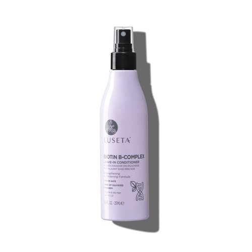 Luseta Biotin B-Complex Leave in Conditioner for Dry Hair - Hair Loss Treatment for Thinning Hair With Biotin Caffein and Argan Oil for Men & Women 8.5Fl Oz