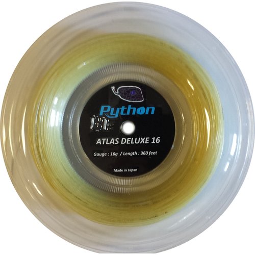 Python Atlas Deluxe Racquetball String REEL (Natural, 16g) (360 ft.)