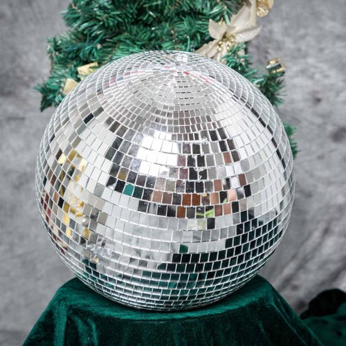 Efavormart 16" Groovy Glass Mirror Disco Ball Party Decoration for Wedding Event Birthday Party