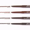 Kiss New York Professional Eyebrow Pencil, D-Shape Design for Line & Fill, Dual-Sided Retractable Brow Definer with Spoolie, Silky Smooth Texture, Cruelty-Free (Brunette)