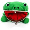 Bestmaple Frog Wallet Anime Cartoon Wallet Coin Purse Manga Flannel Wallet Cute Funny Plush Toy (Anime Frog)