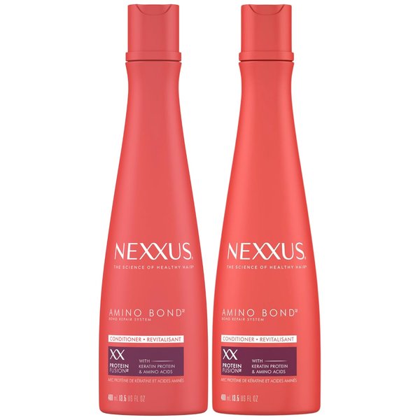 Nexxus Conditioner Amino Bond for All Types of Damaged Hair with Amino Acids & Keratin Protein 13.5 oz (Pack of 2)