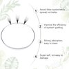 6 Pieces Eyelash Extension Pad Silicone Pads for Lashes Silicone False Eyelash Holder Pads Reusable Eyelash Extension for Loose Lash Grafting Gasket Pallet Eyelash Adhesive Eyelash Extension (Clear)