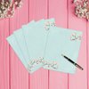100 Stationery Writing Paper, with Cute Floral Designs Perfect for Notes or Letter Writing - Cherry Blossoms