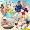 30 Pcs Rubber Ducks Assorted Plastic Rubber Ducks for Cruise Ducks Ducking Bath Toys Ducks Party Favors Beach Pool Activity Cruise Ships Hiding for Kids Teens