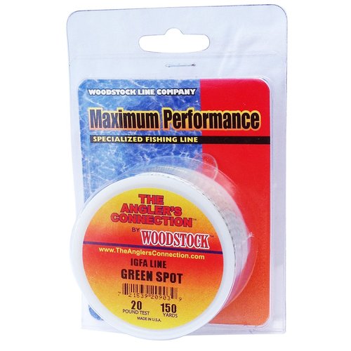 Woodstock IGFA Dacron Fishing Line, 600 Yards/80# Test, Black