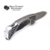 Wild Turkey Handmade Collection Old Fashioned Two Tone Lock Back Folding Knife.. (Bear)