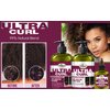 Difeel Ultra Curl 3-PC Curl Boosting Hair Care Set : Ultra Curl Shampoo 12 oz, Conditioner 12 oz and Hair Oil 2.5 oz. Set