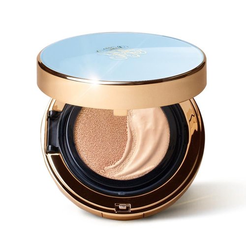 CHALLANS DE PARIS Aqua Cushion Cream Foundation, 23 Medium Beige, Full Cover, Flawless Skin, Long Lasting, Water Resistant, Suitable for All Skin Types