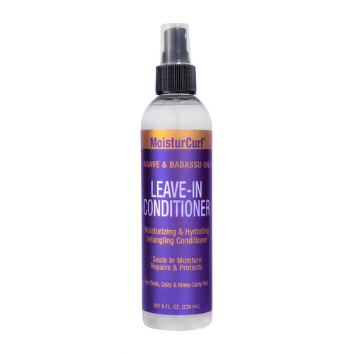 GOLD BANNER BEAUTY MoisturCURL Leave-In Conditioner 8oz – Moisturizes, Shines & Defines Curls | Hydrates, Strengthens & Detangles | Vegan & Cruelty-Free for Healthier Hair
