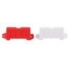 VBESTLIFE 120Pcs RC Drift Race Road Barrier Plastic DIY Racing Track Road Barrier for RC Car Track Installation