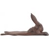 Rabbit Design Cast Iron Door Stop Wedge