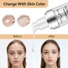 TLM Colour Changing Liquid Foundation Hides Wrinkles & Lines,Lightweight,Natural,Anti-allergic,BB Cream Makeup Base Concealer Cover Moisturizing Fluid for all Skin Tone SPF 15,Moisturizing Cosmetic