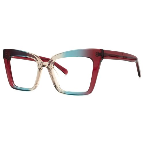 VOOGLAM Rectangle Blue Light Blocking Glasses for Women Anti UV Eyestrain Eyewear Galarza