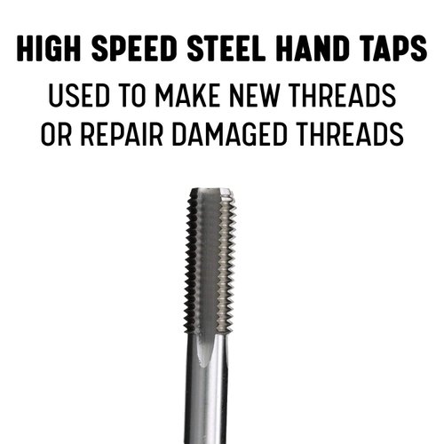 Drill America DWT54455 1/4"-20 UNC High Speed Steel Bottoming Tap, (Pack of 1)