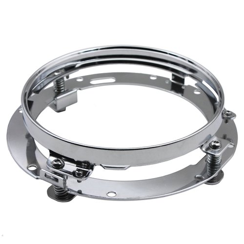 for Street Glide Headlight Bracket - 7 inch Round Headlight Ring Mounting Bracket for H D Street Glide Road King Headlight Mount
