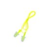 Peltor Sport Tri-Flange Corded Reusable Earplugs, 3 Pair, Noise Reduction Rating (NRR) 26 dB, Comfortable Fit, Ideal For Range, Shooting & Hunting, Washable and Corded, Neon Yellow (97317-10C)